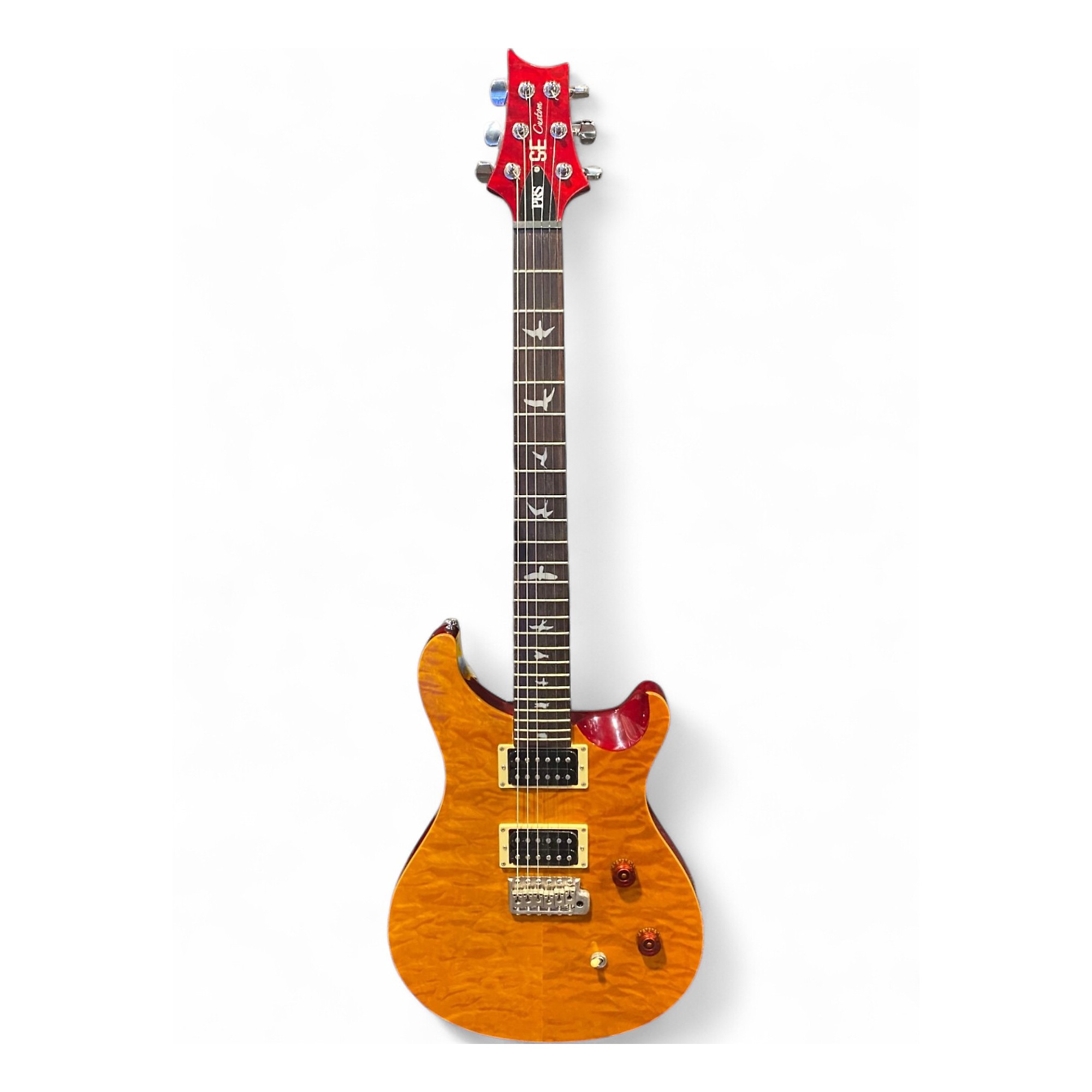 Used PRS SE 25th Anniversary Custom 24 Quilt top Solid Body