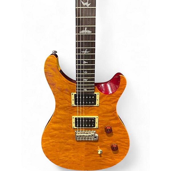 Used PRS SE 25th Anniversary Custom 24 Quilt top Solid Body Electric Guitar