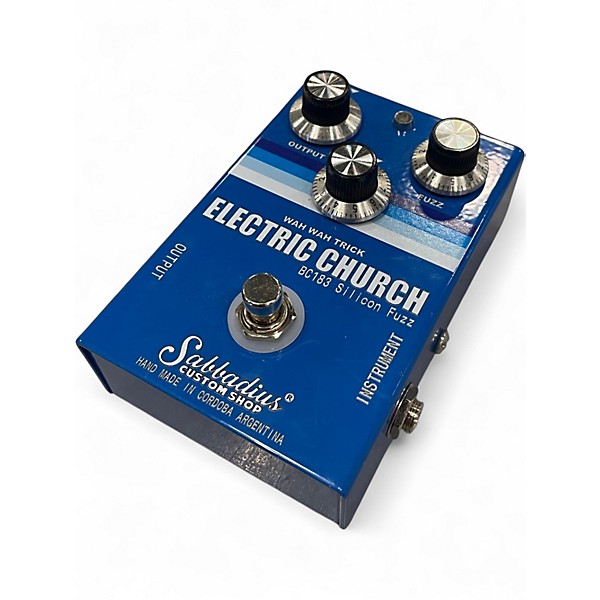 Used Sabbadius Electric Church BC183 Silicon Fuzz Effect