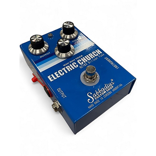 Used Sabbadius Electric Church BC183 Silicon Fuzz Effect