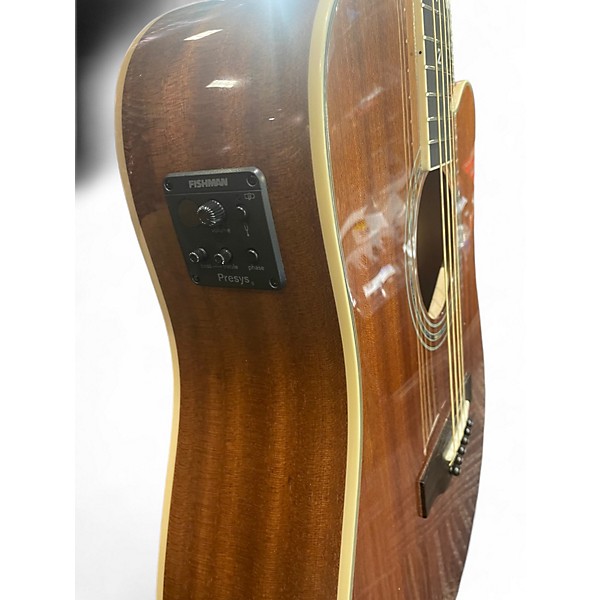 Used Zager ZAD-50CE Mahogany Acoustic Electric Guitar
