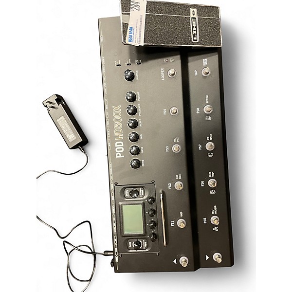 Used Line 6 Pod HD500X Amp Modeler Effect Processor
