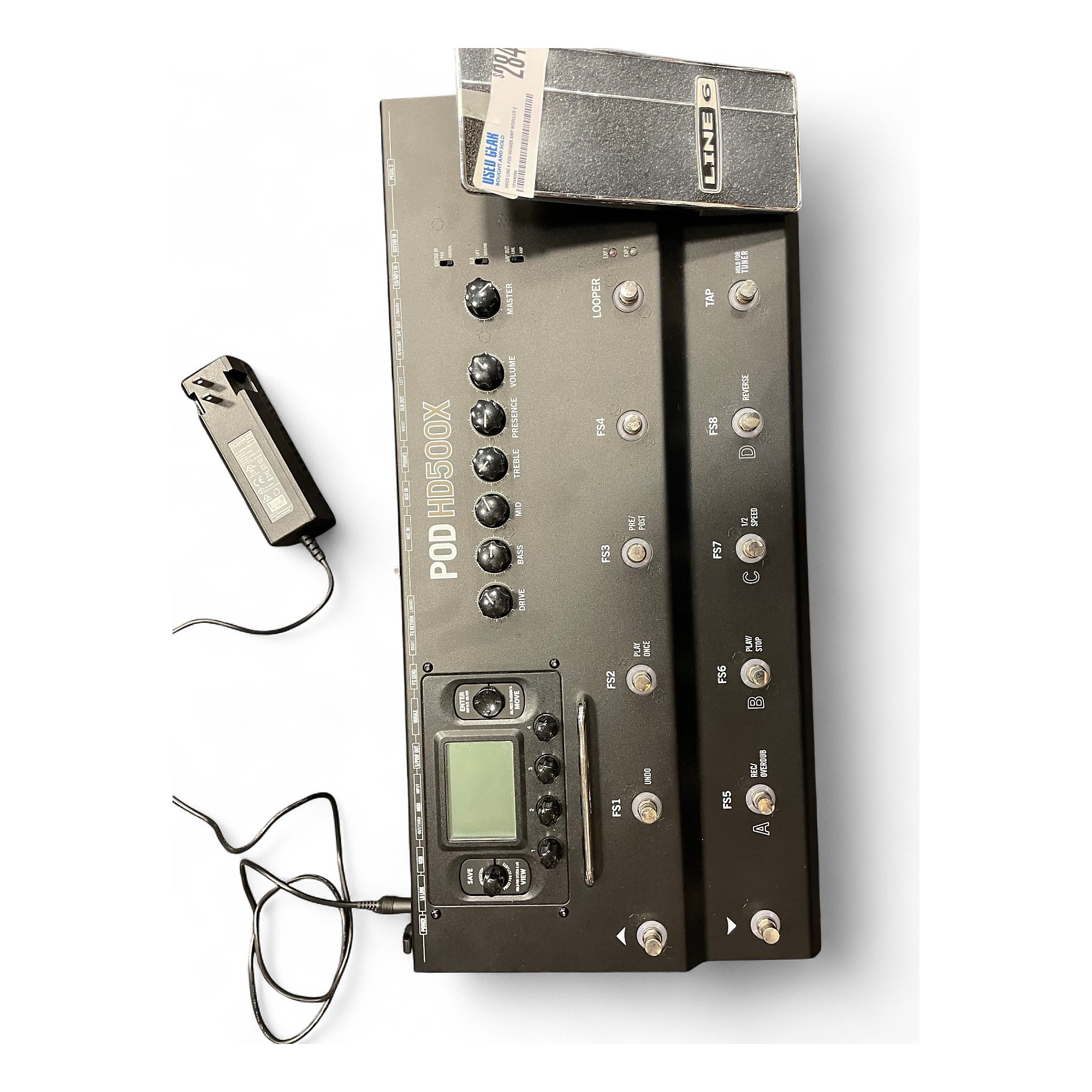 Used Line 6 Pod HD500X Amp Modeler Effect Processor | Guitar