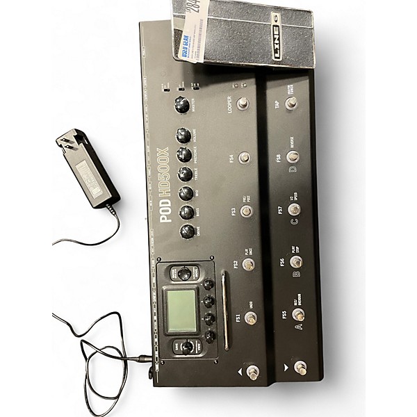 Used Line 6 Pod HD500X Amp Modeler Effect Processor