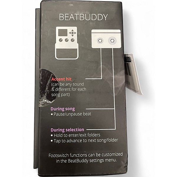 Used Singular Sound Beatbuddy Footswitch Drum Machine