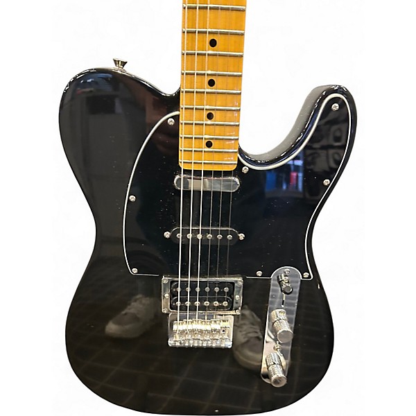 Used Fender Modern Player Telecaster Black Solid Body Electric Guitar