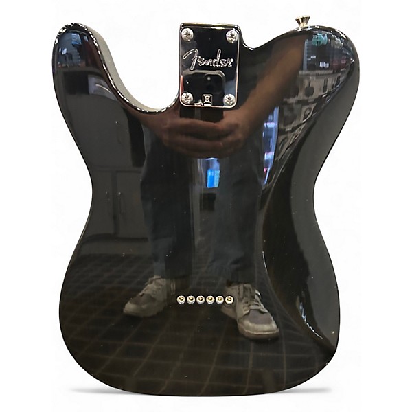 Used Fender Modern Player Telecaster Black Solid Body Electric Guitar