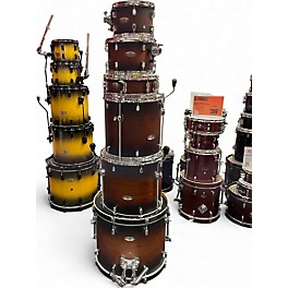 Used Pearl 6 Piece Decade maple brown burst Drum Kit