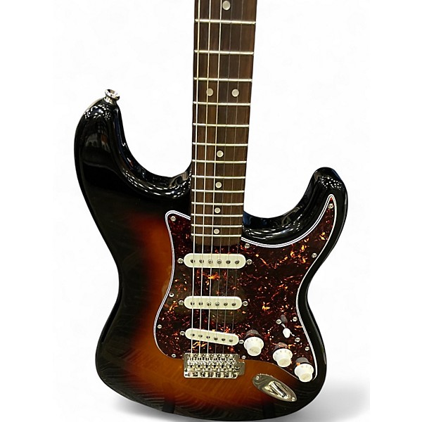 Used Squier Classic Vibe 1960S Stratocaster 3 Color Sunburst Solid Body Electric Guitar