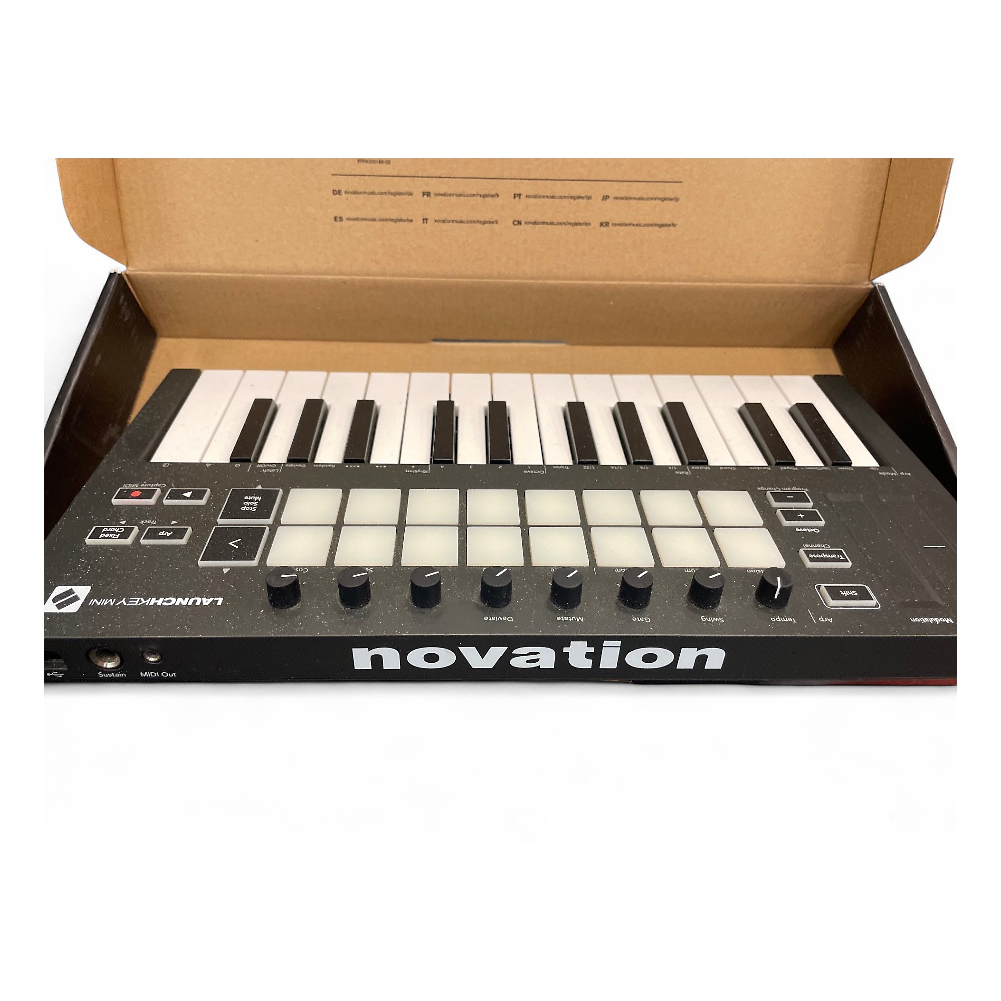 Used Novation Launchkey Mini Mk3 MIDI Controller | Guitar Center