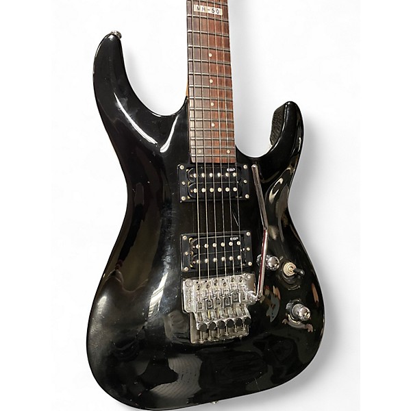 Used Ltd LTD MH50 Black Solid Body Electric Guitar
