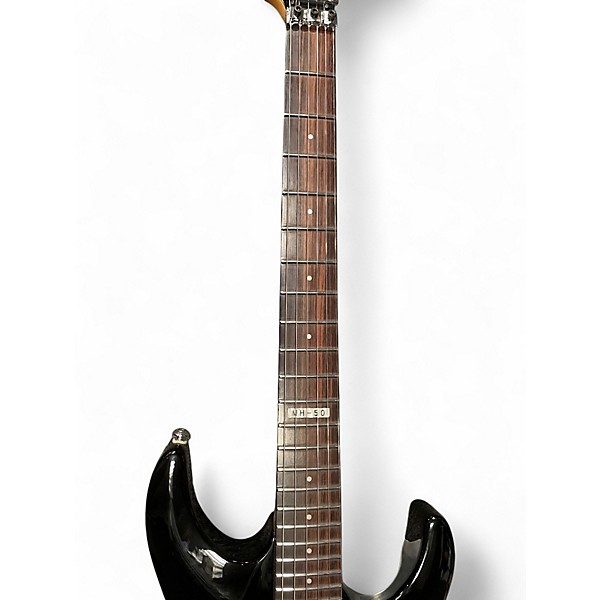 Used Ltd LTD MH50 Black Solid Body Electric Guitar
