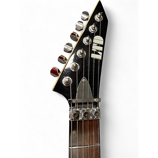 Used Ltd LTD MH50 Black Solid Body Electric Guitar