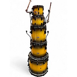 Used Pearl 5 Piece Reference Series SUN BURST Drum Kit