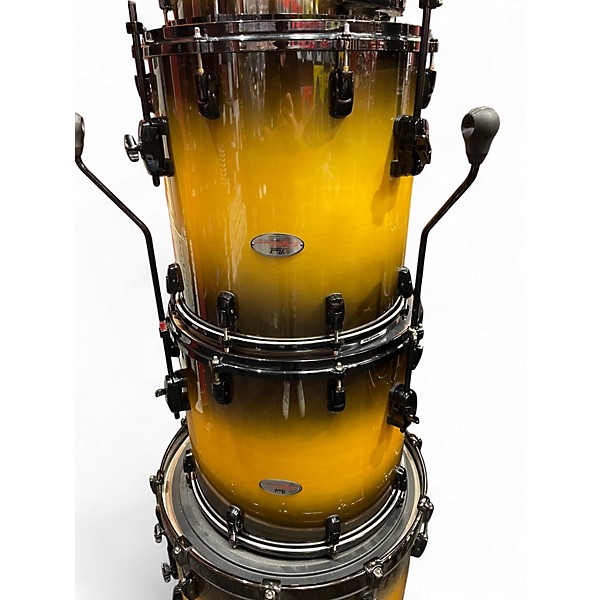 Used Pearl 5 Piece Reference Series SUN BURST Drum Kit