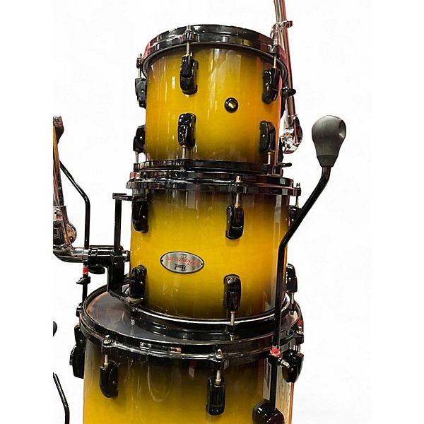 Used Pearl 5 Piece Reference Series SUN BURST Drum Kit