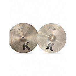 Used Zildjian 14in K Custom Dark Hi Hat Pair Cymbal