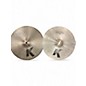 Used Zildjian 14in K Custom Dark Hi Hat Pair Cymbal thumbnail