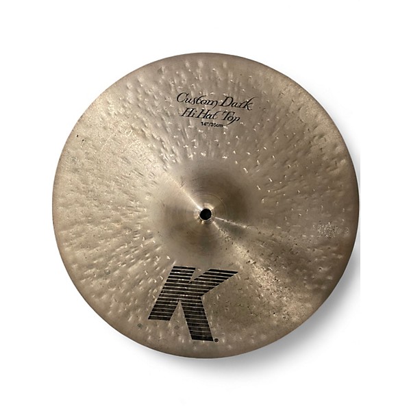 Used Zildjian 14in K Custom Dark Hi Hat Pair Cymbal