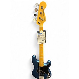 Used Fender American Performer Precision Bass Lake Placid Blue Electric Bass Guitar