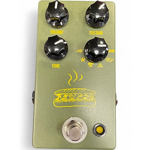 Used JHS Pedals Muffuletta Distortion Fuzz Effect Pedal