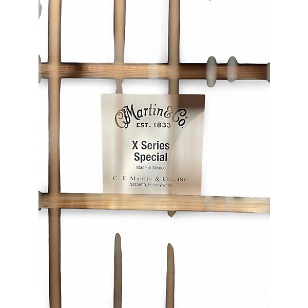 Used Martin DX2E Rosewood HPL Natural 12 String Acoustic Electric Guitar