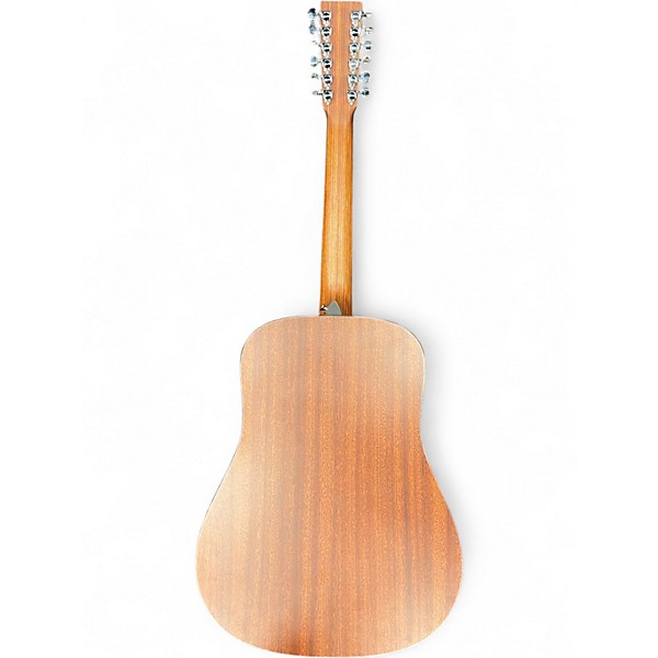 Used Martin DX2E Rosewood HPL Natural 12 String Acoustic Electric Guitar