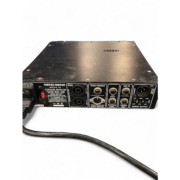 Used Genz Benz Shuttle 6.0 600W Bass Amp Head
