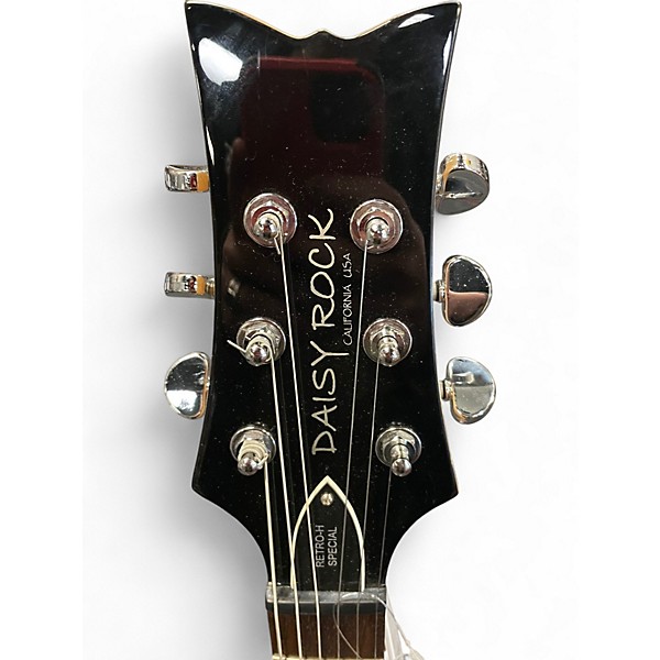 Used Daisy Rock RETRO H SPECIAL PURPLE SPARKLE Hollow Body Electric Guitar