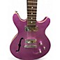 Used Daisy Rock RETRO H SPECIAL PURPLE SPARKLE Hollow Body Electric Guitar