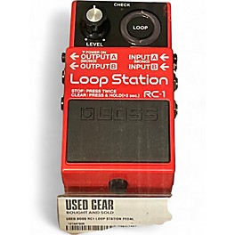 Used BOSS RC1 Loop Station Pedal