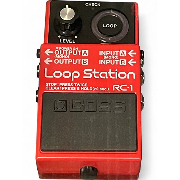 Used BOSS RC1 Loop Station Pedal