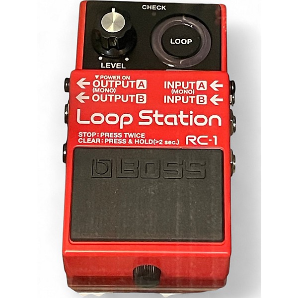 Used BOSS RC1 Loop Station Pedal