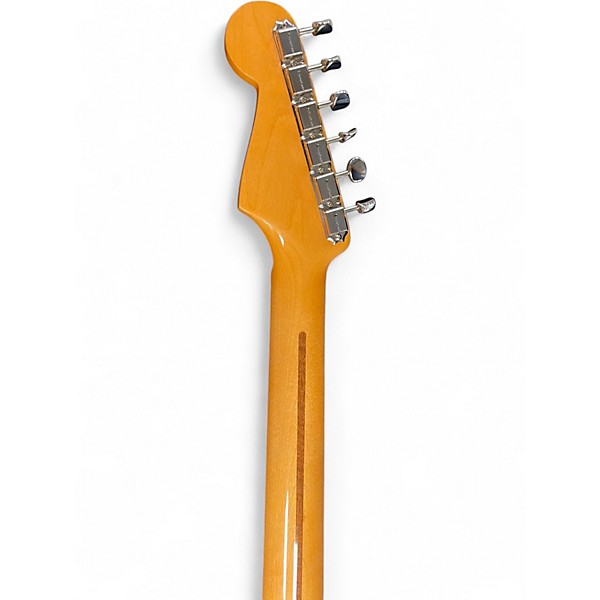Used Fender American Design Vintage Stratocaster Sunset Metallic Solid Body Electric Guitar