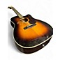 Used Yamaha FX335C 2 Color Sunburst Acoustic Electric Guitar