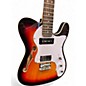 Used Partlecaster T style 3 Color Sunburst Hollow Body Electric Guitar