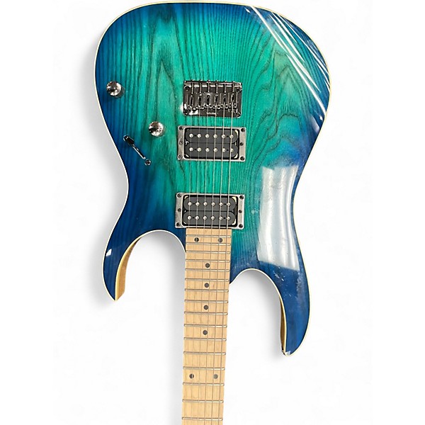 Used Ibanez RG421AHM BLUE MOON BURST Solid Body Electric Guitar