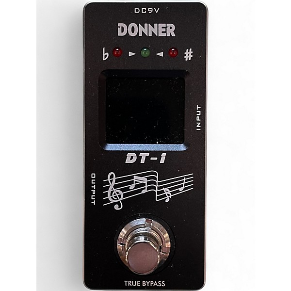 Used Donner DT-1 Tuner Pedal