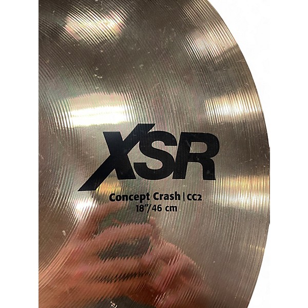 Used SABIAN 18in XSR CONCEPT Cymbal