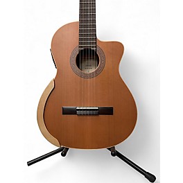 Used Ortega RCE180T-LTD NATURAL Classical Acoustic Electric Guitar