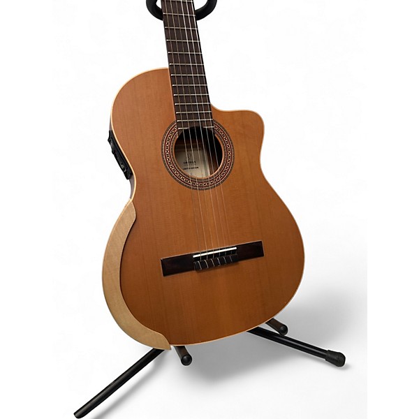Used Ortega RCE180T-LTD NATURAL Classical Acoustic Electric Guitar