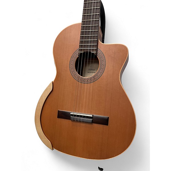Used Ortega RCE180T-LTD NATURAL Classical Acoustic Electric Guitar