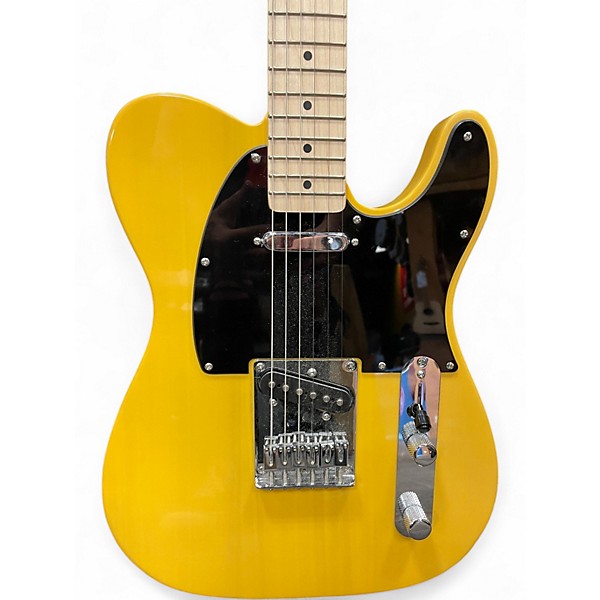 Used Squier Affinity Telecaster Butterscotch Solid Body Electric Guitar