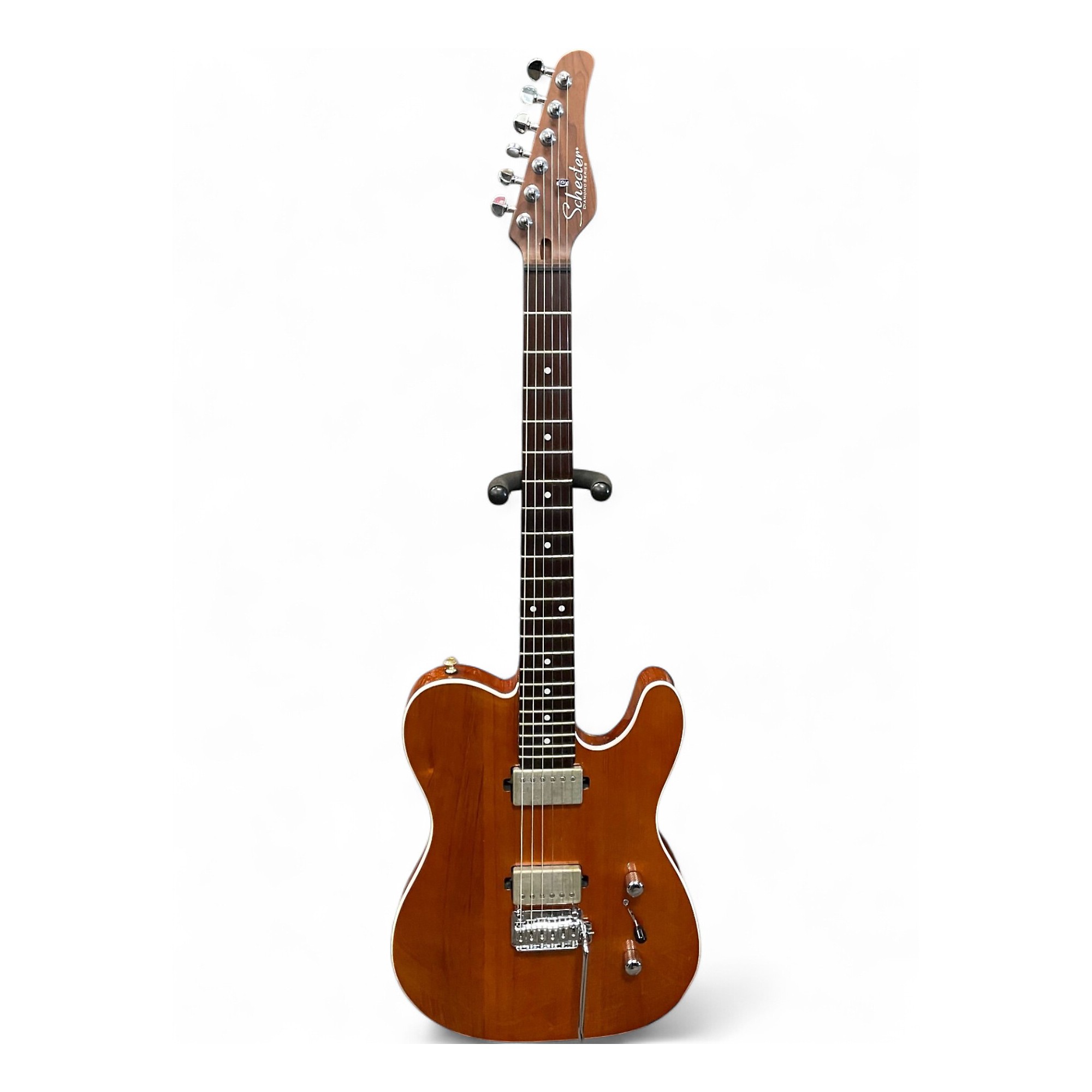 Used Schecter Guitar Research PT Van Nuys Natural Solid Body