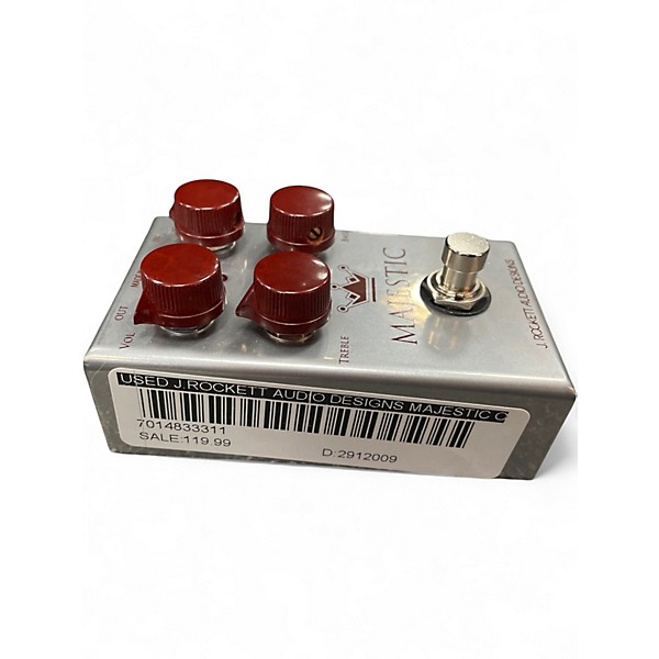 Used J.Rockett Audio Designs majestic over drive Effect Pedal