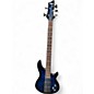 Used Schecter Guitar Research Omen Elite-5 Blue Electric Bass Guitar thumbnail