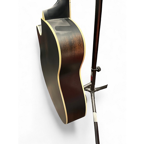 Used Ortega RRG40CE Black Acoustic Electric Guitar