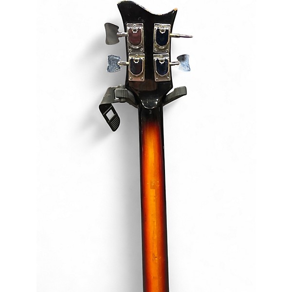 Vintage 1970s Univox LECTRA Tobacco Sunburst Electric Bass Guitar
