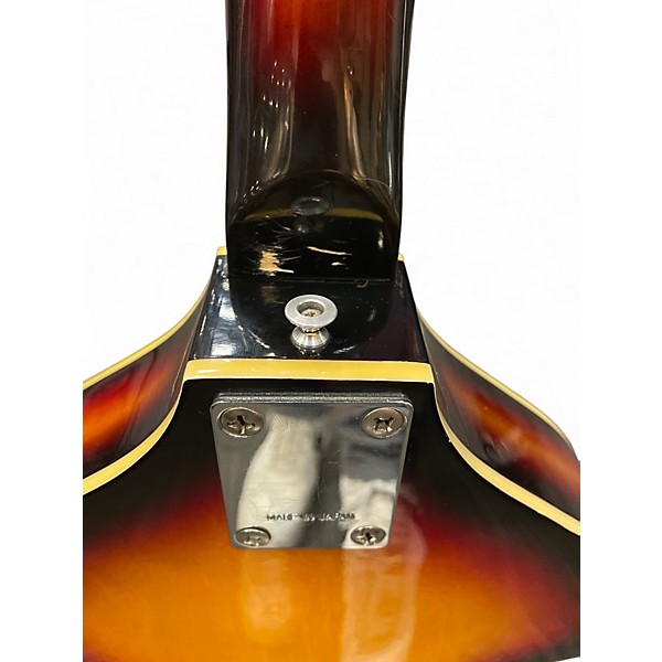 Vintage 1970s Univox LECTRA Tobacco Sunburst Electric Bass Guitar