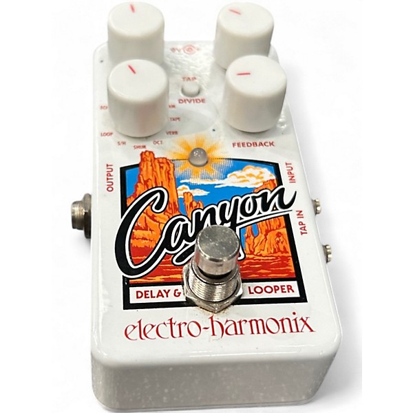 Used Electro-Harmonix Canyon Delay and Looper Effect Pedal